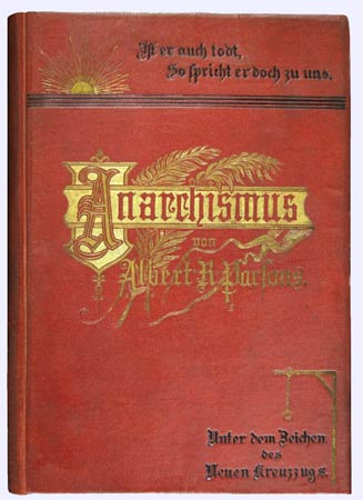 livre d'Albert Parsons : Anarchismus