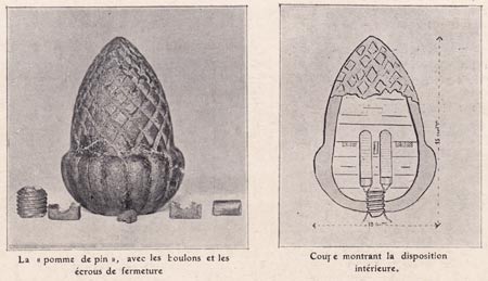 type de bombe de la rue de Rohan