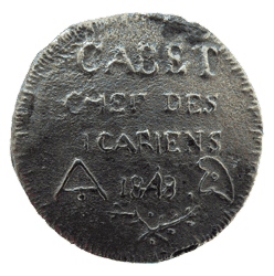 cabet médaille pile