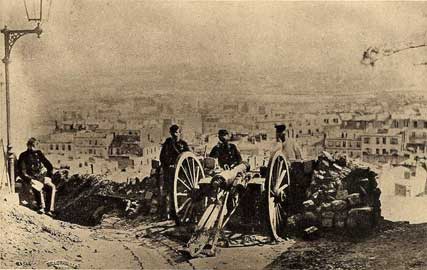 canon sur la butte montmartre