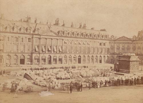 La Colonne Vendôme renversée