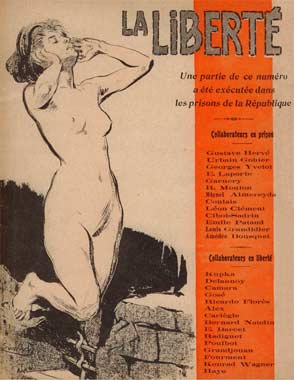 la liberté couverture de l'Assiette au Beurre