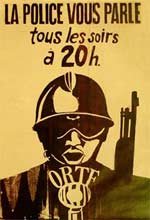 affiche police ortf