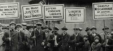 sacco vanzetti protestations