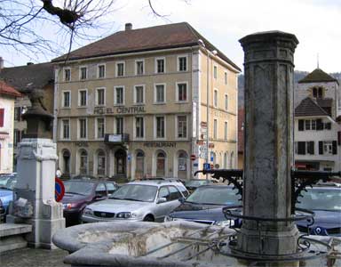 photo de l'Hôtel central de Saint-Imier