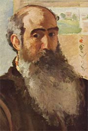 autoportait de camille pissarro