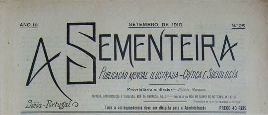 journal "A Sementeira"