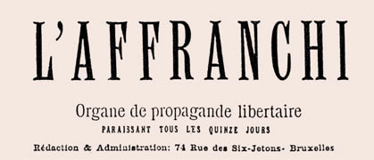 journal belge l'afffranchi