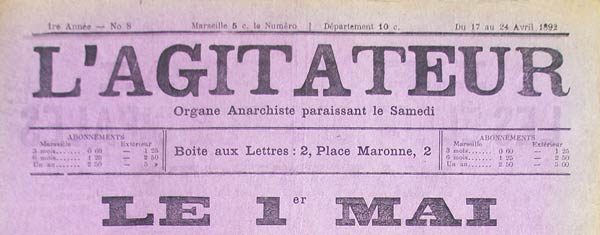 journal "L'Agitateur" n8