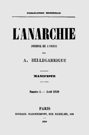 l'anarchie journal de l'ordre n1