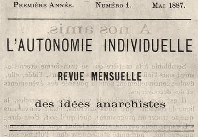 l'autonomie individuelle n° 1