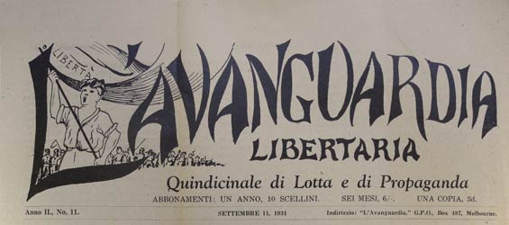 journal " l'avanguardia