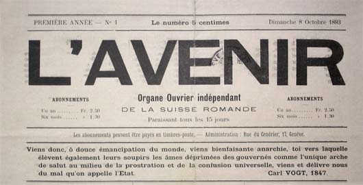 journal suisse "L'Avenir"