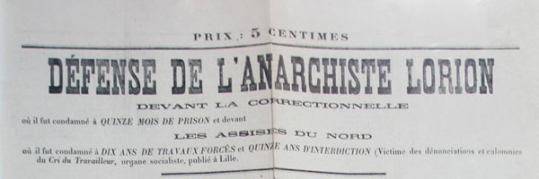 Journal "Défense de Lorion"