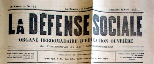 journal "La Défense Sociale" n137