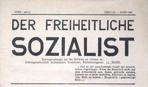 journal Der Freiheitlich Soziaalist