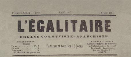 journal l'egalitaire