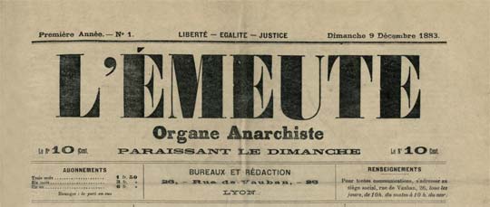 journal "L'Emeute"