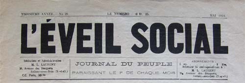 journal l'éveil social