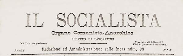 journal "Il socialista" n3