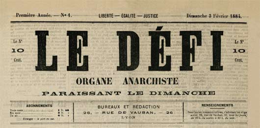 journal "Le Défi"