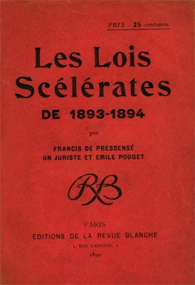 les lois scélérates