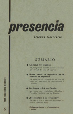 revue "Presencia"