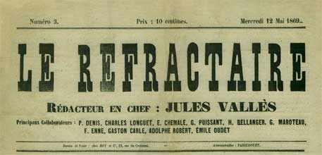 le refractaire de jules valles