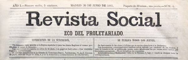 journal " Revista Social"