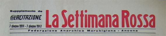 journal "Settimana Rossa"