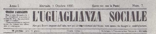 journal "L'Ugualianza sociale"