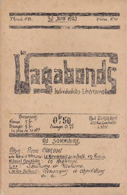 journal Les Vagabonds